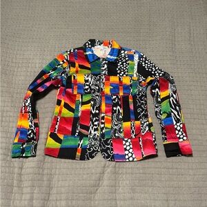 Colorful Patchwork Shirt